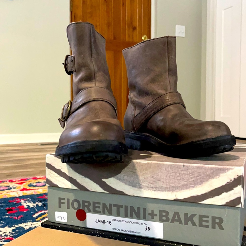 Fiorentini + Baker biker boot